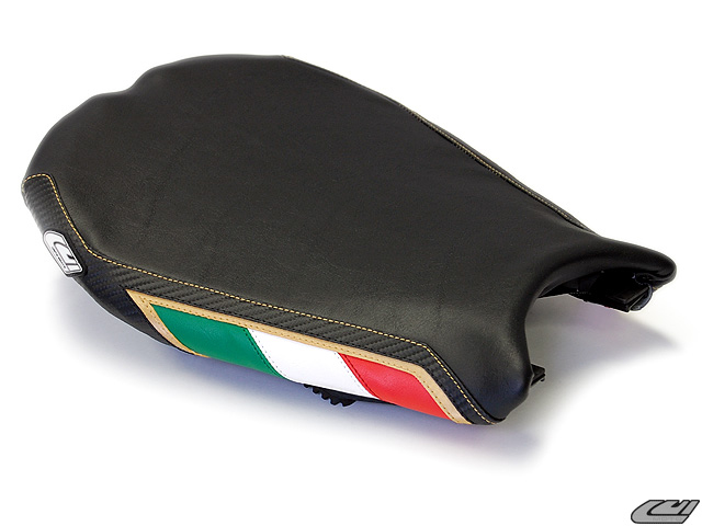 LUIMOTO Team Italia Rider Seat Cover for the DUCATI 1198 / 1098 / 848 / Evo LUIMOTO Team Italia Rider Seat Cover for the DUCATI 1198 / 1098 / 848 / Evo